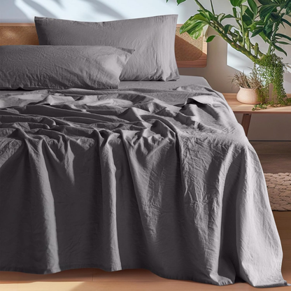 Oeko-Tex® 100% Natural Linen Bedset